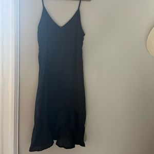 LACAUSA black tank dress
